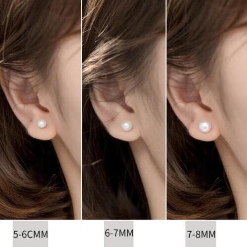 Серьги с жемчугом RUEWAA China At AliExpress