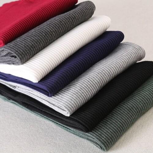 New Pure Cotton Pencil Pants Women Spring Summer Casual Solid Striped Ankle-Length Pant Screw Thread Basic Skinny Leggings Mw229