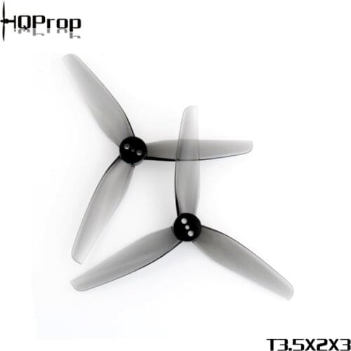 2Pairs HQPROP T3.5X2X3 3520 3-Blade PC Propeller 1.5mm for RC FPV Racing Freestyle 3.5inch Cinewhoop Ducted Drone Protek35 Parts
