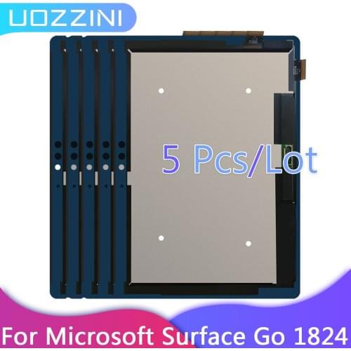 5Pcs/Lot For Microsoft Surface 1824 Display Touch Screen Digitizer Assembly Panel LCD For Microsoft Surface Go 1824 LQ100P1JX51