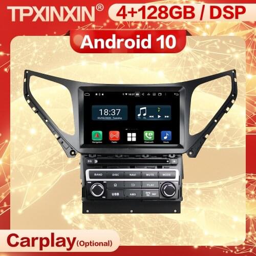 Carplay 2Din Car Android Stereo Receiver For Hyundai AZERA 2015 2016 2017 2018 2019 Radio Audio Recorder Head Unit Player Screen