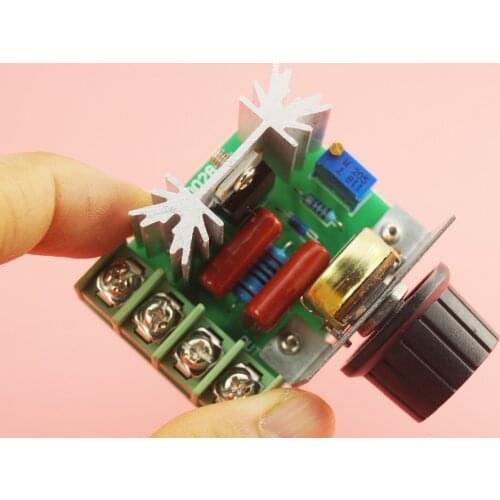 2000W SCR Dimmer 240V AC Voltage Regulator Heater 1000W 25A Fan Speed Control