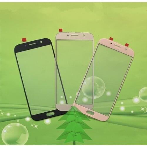 A520 Outer Screen For Samsung Galaxy A520 A5 2017 Front Touch Panel LCD Display Out Glass Cover Lens Phone Repair Replace Parts