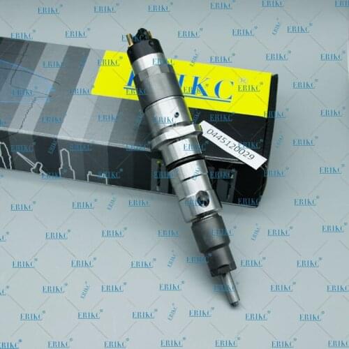 ERIKC Diesel Injector 0445120029 Fuel Injector Assembly 0 445 120 029 Common Rail Parts 0445 120 029 for Cummins Auto