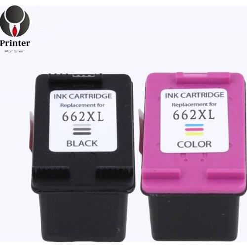 Printer-Partner premium quality ink cartridge 662 compatible for hp 1015 1515 2515 2545 2645 3515 4645 printer