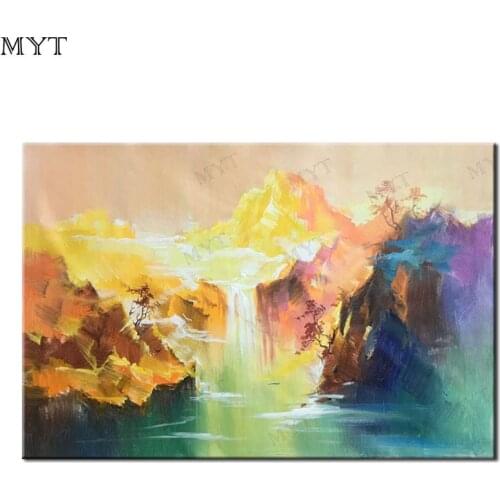 MYT Original Design Artist Hand-painted High Quality Modern Abstract Oil Painting on Canvas Oil Painting for Living Room