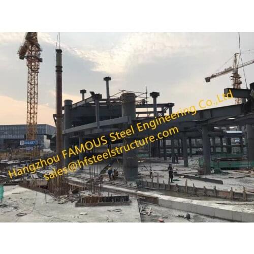 Modern Steel Structure Building For Industrial Warehouse or Plant Assembled By China Steel Rigging Company