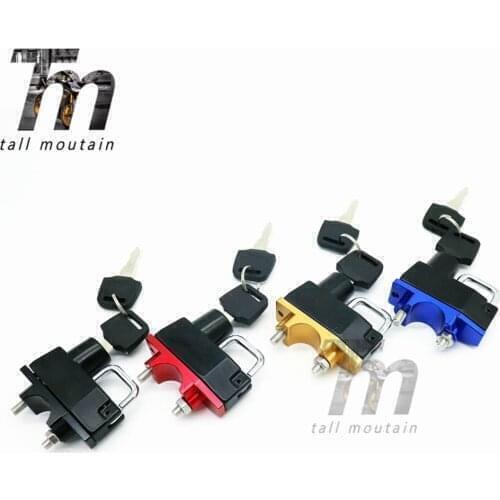 Helmet Lock For YAMAHA FZ6 N/S FZ6R FZ1N FZ1 FZ8 Fazer FZ-10 FZ-07 FZ-09 FJ-09 Motorcycle Accessories Handlebar Bar Clamp