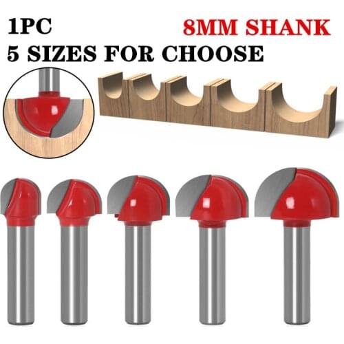 1pc 8mm Shank Double Edging Wood Router Bit Tungsten Carbide Cove Box Router Bit Woodworking Milling Cutter Cheap Price
