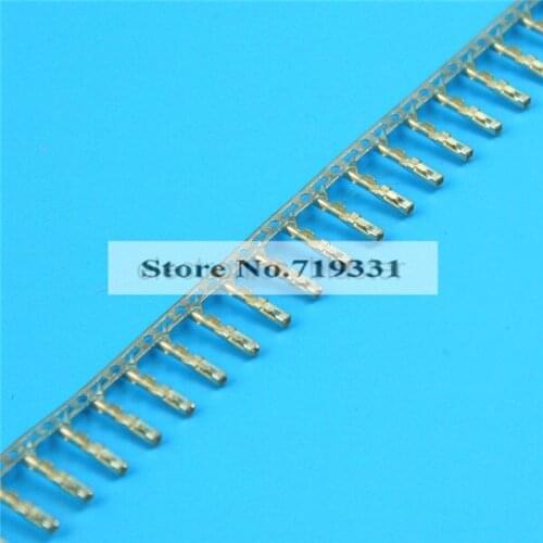 200Pcs Female Pin Connector Terminal 2.54mm Pitch for Dupont Jumper Cable