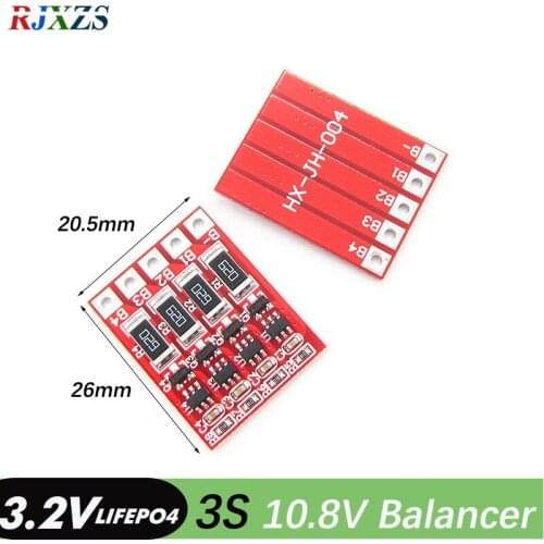 3S 2s 3.6v lifepo4 balancer board lifepo4 balncing full charge battery balance board