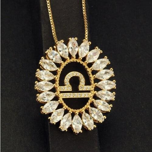 Cottvott Women's Pendants Zodiac Signs