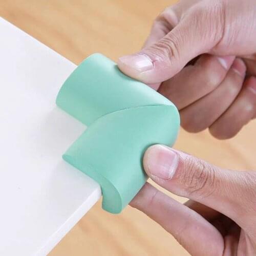 8pcs/lot Childrens Anti-collision Angle Right-angle Anti-knock Safety Baby Protective Cover Table Sharp Edge Anti-collision E11