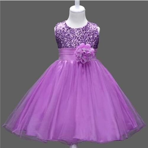 Baby2018 New Girl Dress Wedding Baptism Princess Dresses for Flower Girls kids Clothes born Birthday Tutu infant Dress girl