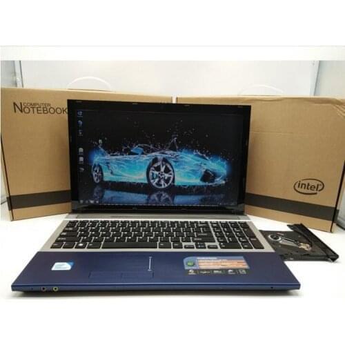 IPENTIUM N3520 CPU 8G RAM+500GB HDD 15.6inch LED Gaming Laptop Windows 7/10 Notebook with DVD-RW Built-in WIF