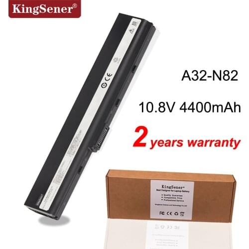 KingSener A32-N82 A42-N82 Laptop Battery for ASUS N82 N82E N82EI N82JG N82JQ N82JV N82J N82E N82EI A40J 10.8V 4400mAh