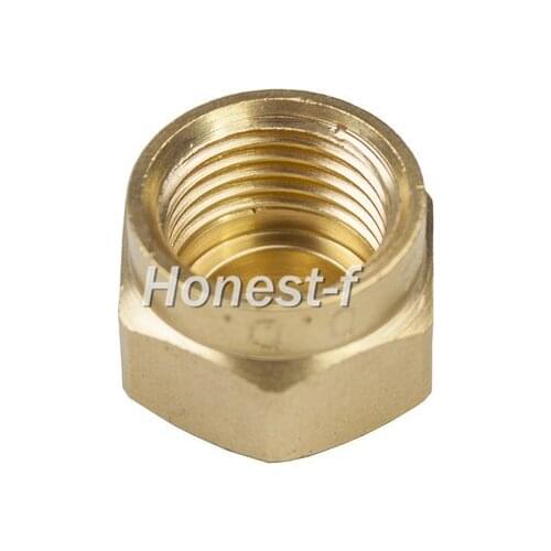 LTWFITTING DOT Air Brake Brass Nuts for 1/4" OD Tubing Fitting