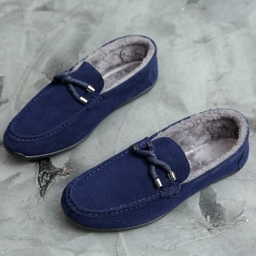 2020 New Men Casual Shoes Lightweight Men Loafers Winter Outdoor Walking Shoe Fashion Slip-on Driving Footwear