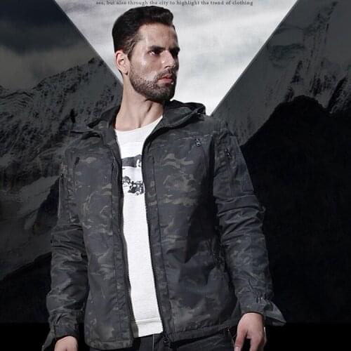 New Multicam Camo Hunting Hoody Jacket CP Ripstop Field Hunting Jakcet CP for Outdoor Hunting Jacket with Hoody