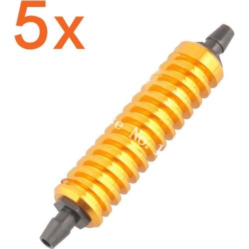 Wholesale 5Pcs/Lot HSP Fuel Tank Air Cooler Back Pressure for 1:8 Model RC HSP Nitro Engine Savage Revo Buggy 80119 Nitro Car