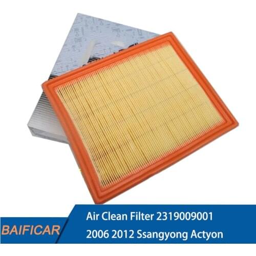 Baificar Brand New Genuine Engine Air Clean Filter 2319009001,23190-09001 For Ssangyong Actyon Kyron 2006 2007 2010 2011 2012