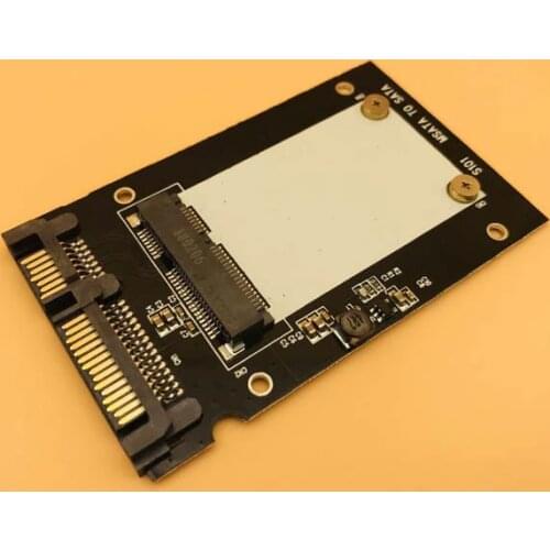 10Pcs New Small board mSATA SSD to 2.5" SATA Drive Converter Adapter msata adaptor For Windows2000/XP/7/8/10 for Vista Linux Mac