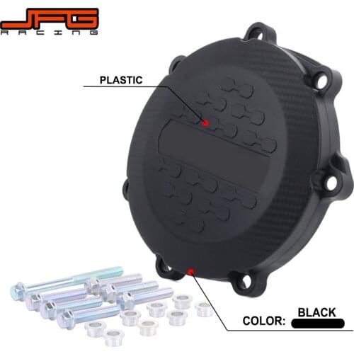 Motorcycle Plastic Clutch Cover Guard Protector For YAMAHA YZ250F YZF250 2014-2017 YZ250FX WRF250 WR250F 2015-2017 Dirt Bike