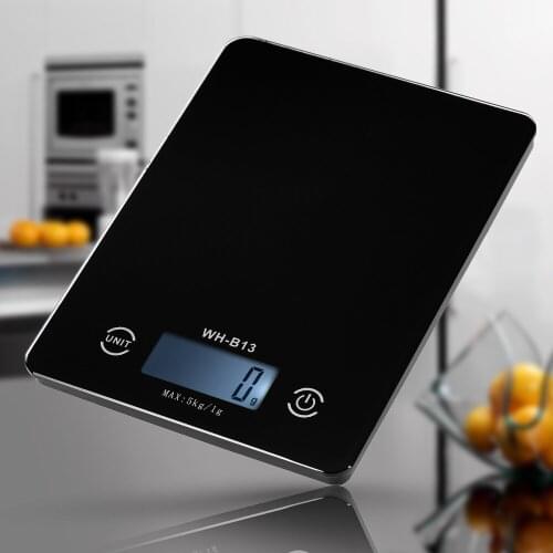 Accurate Touch Screen LCD Backlight Digital Kitchen Food Scale G/LB/OZ Electronic Weight Balance for Cooking Tare Function