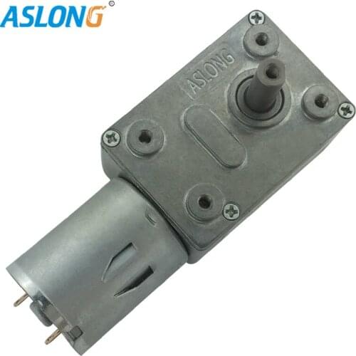 12V 370 worm gear motor 6v dc motor Metal reducer L-type dc motor from 4R to 160R factory supply cw/ccw speed governor JGY-370