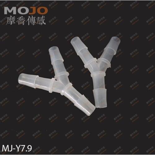 2020 Free shipping!(100pcs/Lots) MJ-Y7.9 5/16" PP Three way connectors 7.9mm Y type pipe fitting