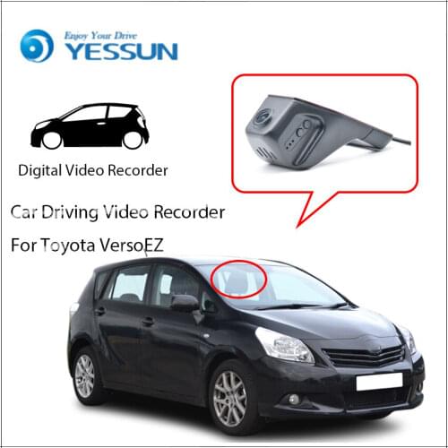 YESSUN HD 1080P Car DVR Digital Video Recorder For Toyota VersoEZ - Front Camera Dash Not Reverse Parking Camera