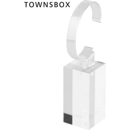 Display Acrylic Watch Rack Watch Tray Holder Block Stand 3c Store Display Props Table Desk Watch Brackets Storage Rack