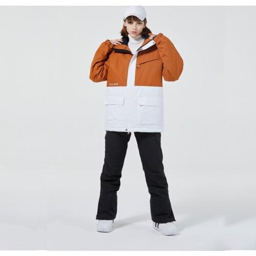 Ski Suit Men Breathable Warm Windproof Waterproof Ski Jacket & Snow Pants Sets Female Winter Snowboard Jacket Men Women Snowsuit