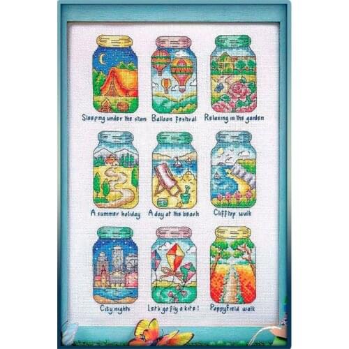 ZZ925 For Needlework Kit NOT PRINTED Cross stich Painting Set Cross Stitch Kits Cross-stitch Embroidery Set Stitch Kits Cross