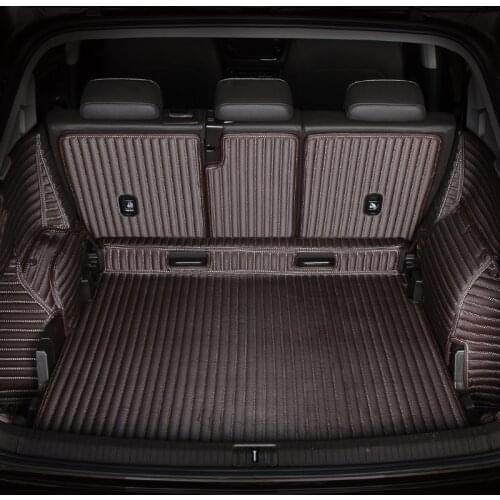 Full Surrounded Waterproof Carpet Durable Rugs Custom Special Car Trunk Mats for Toyota 86 Fortuner Sequoia Tundra 4runner Camry