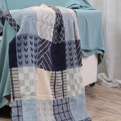 Drop Shipping Chenille sofa cover sofa towel blanket sofa mat Non-slip luxury four seasons with tassel Serviette de canape