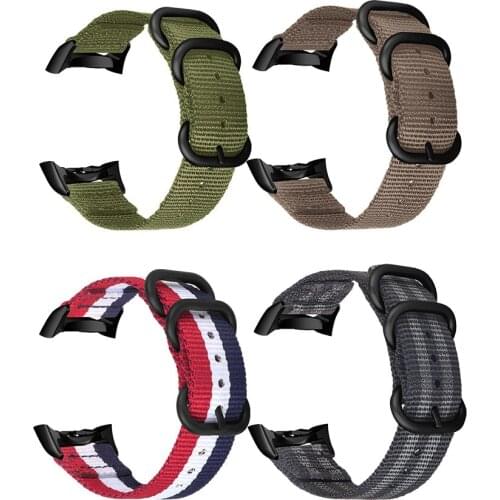 Smart Watch Band Nylon Replacement Strap for Samsung Gear Fit2 R360 R365 Gear Fit 2 Pro Smart Bracelet Wristband Strap