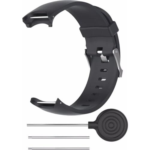 Replacement Silicone Wrist Band Watch Strap for Garmin Approach S3 Watchbands WristStrap Touchscreen Golf GPS Watch w/Tools
