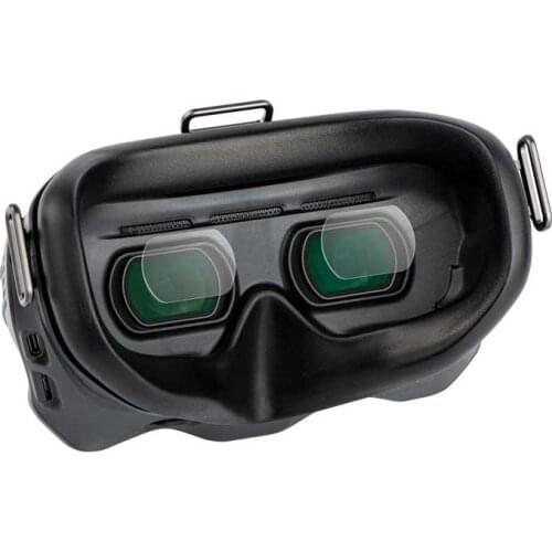 2 Pair Lens Protectors VR Glasses Anti-scratch Dust-proof PET Lens Protective Film VR Accessories for DJI FPV Flying Glasses