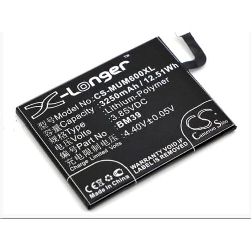 Cameron sino 3250mah battery for REDMI 6 Dual SIM TD-LTE for XIAOMI Mi 6 Dual SIM Sagit BM39 Mobile, SmartPhone Battery