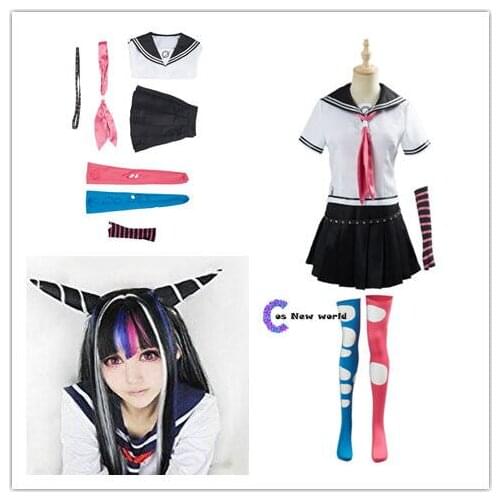 Anime Super Dangan Ronpa 2 Danganronpa Ibuki Mioda Cosplay Costumes Suit Skirt Halloween For Women Custom Made