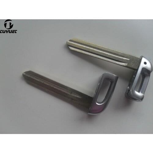 Emergency Spare Uncut Key Blade for Hyundai ELANTRA Smart Key Blade