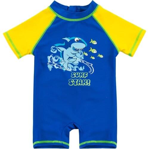 One-piece Kids Boys Jumpsuits Stylish Beach Outfits Baby Boy Swimsuit