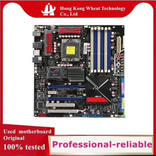 For ASUS P6X58D-E PRO Computer Motherboard Socket LGA 1366 DDR3 24G SATA2 USB2.0 For Intel X58 Original Desktop Used Mainboard