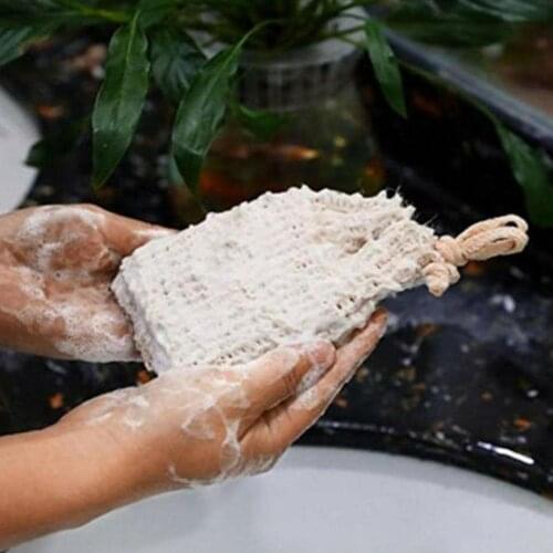 Soap Bubble Net Double-layer Mesh Soap Net Foaming Easy Bubble Color Cotton Linen Soap Bag 10*15CM Bathroom Shower Accessories