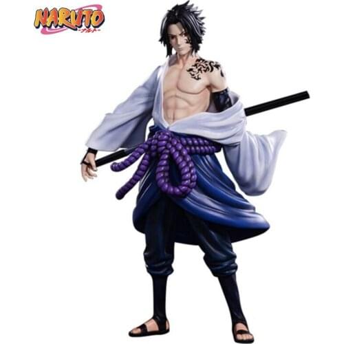 Naruto Anime Figure Uchiha Sasuke Figurine Figma Model Statue Toys Juguetes Naruto Shippuden Brinquedos Action Figural Kid Dolls