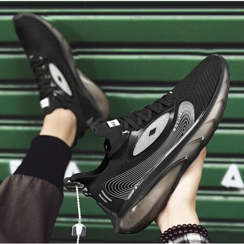 Shoes Men Flying Mesh Breathable Mens Running Trainers Athletic Sports Outdoor Male Comfortable Jogging Sneakers Zapatos Hombre