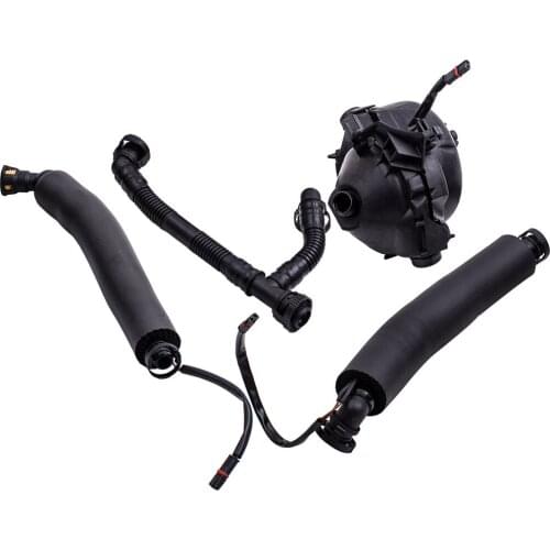 CRANK CASE VALVE OIL SEPARATOR ENGINE BREATHER KIT Set of 4 For BMW N52