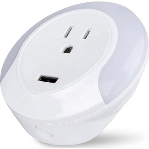 Multi Function Tuya WIFI Smart Socket USB Port USA Standard Work with Google Home Alexa