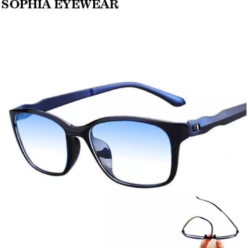 Sophia Anti-blue Ray Reading Glasses TR90 Presbyopic Goggles Antifatigue Computer Grade Glasses Eyeglasses Glasses Men+1+2+3.5+4